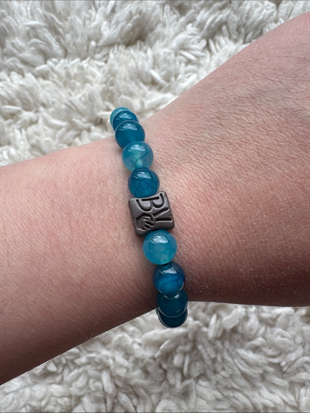 Beaded‎ Drawstring Cord Bracelet